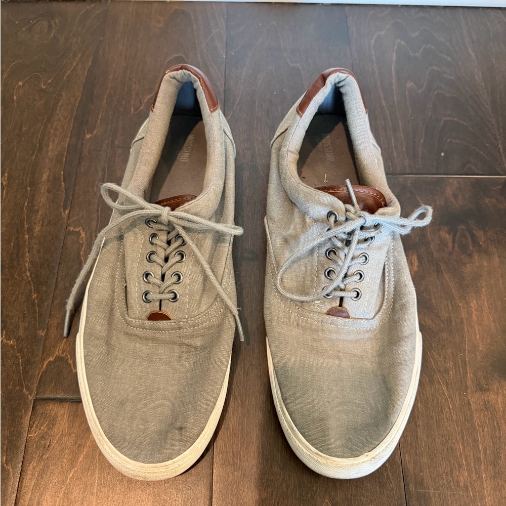 Target Gray Canvas Men's Sneakers Size 11